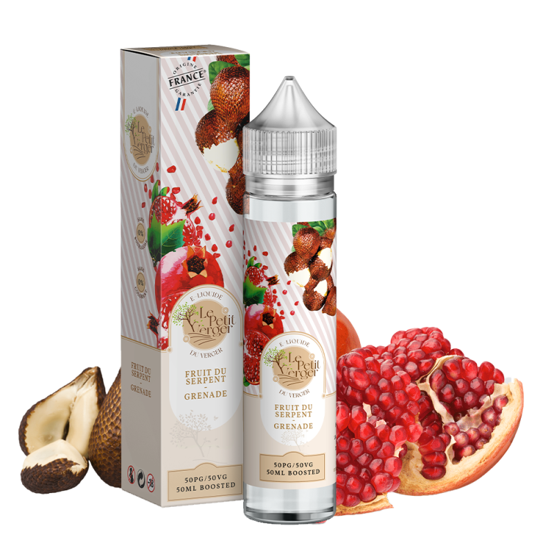 Fruit du serpent Grenade 50ml (0mg) - Le Petit Verger by Savourea
