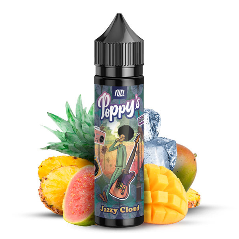 Jazzy Cloud 50ml (0mg) - Poppy's by Maison Fuel
