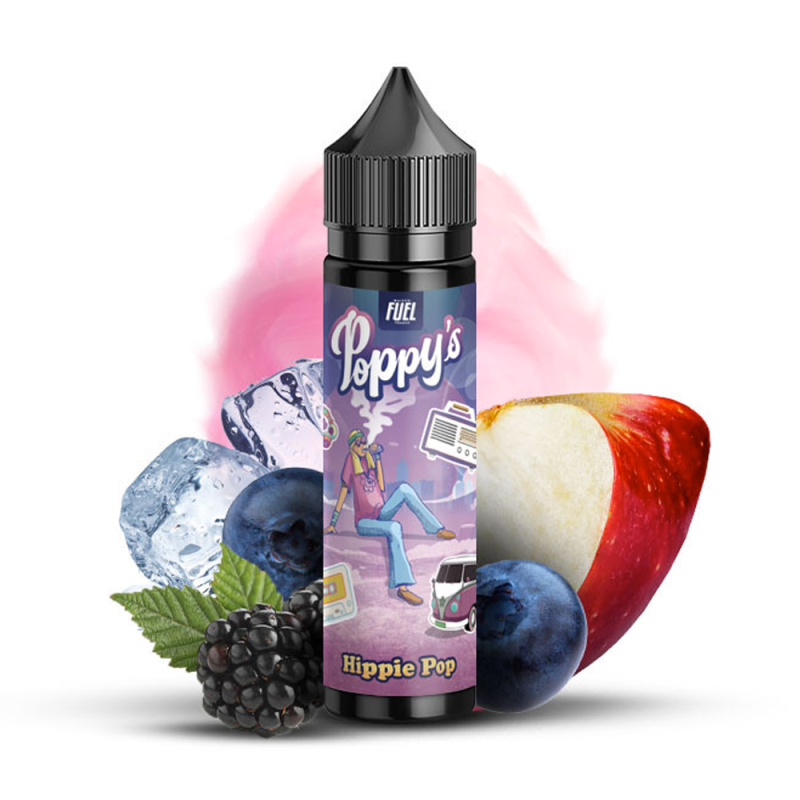 Hippie Pop 50ml (0mg) - Poppy's by Maison Fuel