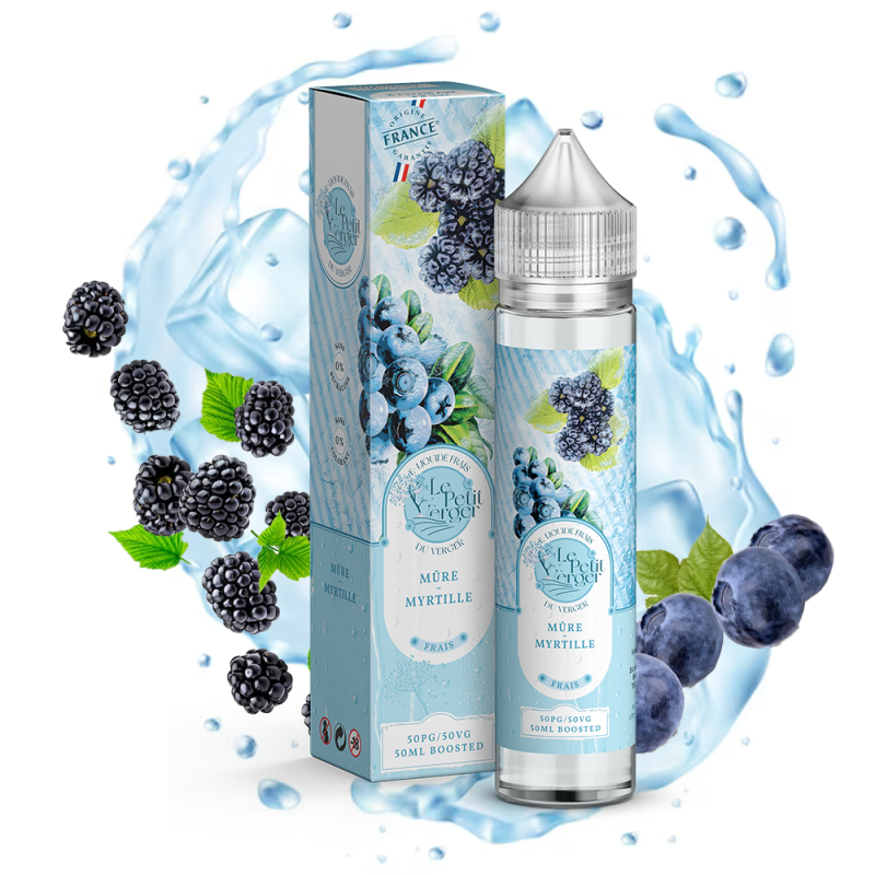 Mure Myrtille Frais 50ml (0mg) - Le Petit Verger by Savourea