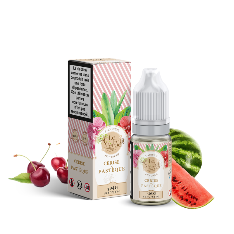 Cerise Pasteque 10ml (3mg) - Le Petit Verger by Savourea