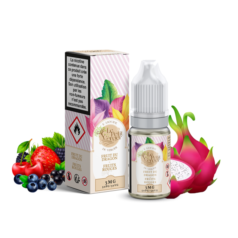 Fruit du Dragon Fruits Rouges 10ml (6mg) - Le Petit Verger by Savourea