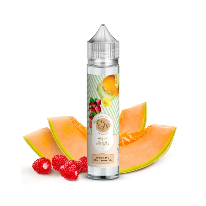 Melon Fraise des Bois 50ml (0mg) - Le Petit Verger by Savourea