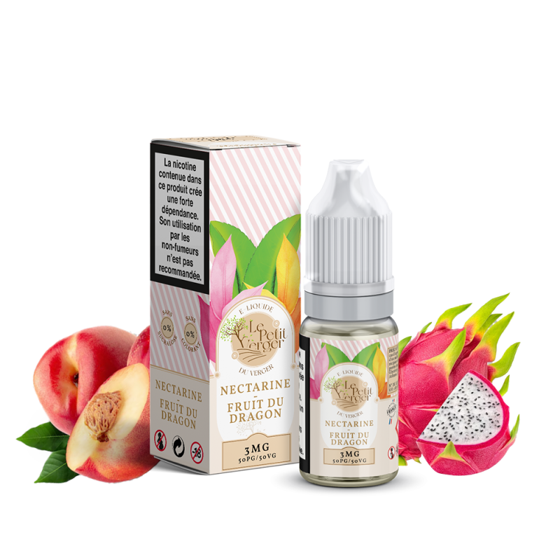 Nectarine Fruit du Dragon 10ml (6mg) - Le Petit Verger by Savourea