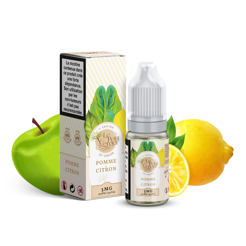 Pomme Citron 10ml (6mg) - Le Petit Verger by Savourea