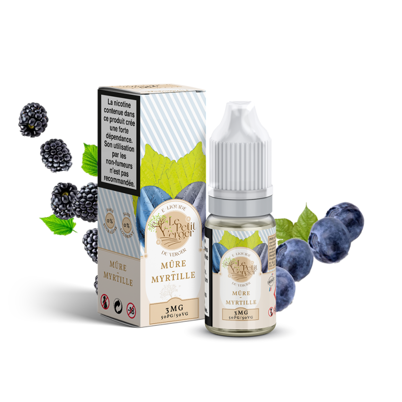 Mure Myrtille 10ml (6mg) - Le Petit Verger by Savourea