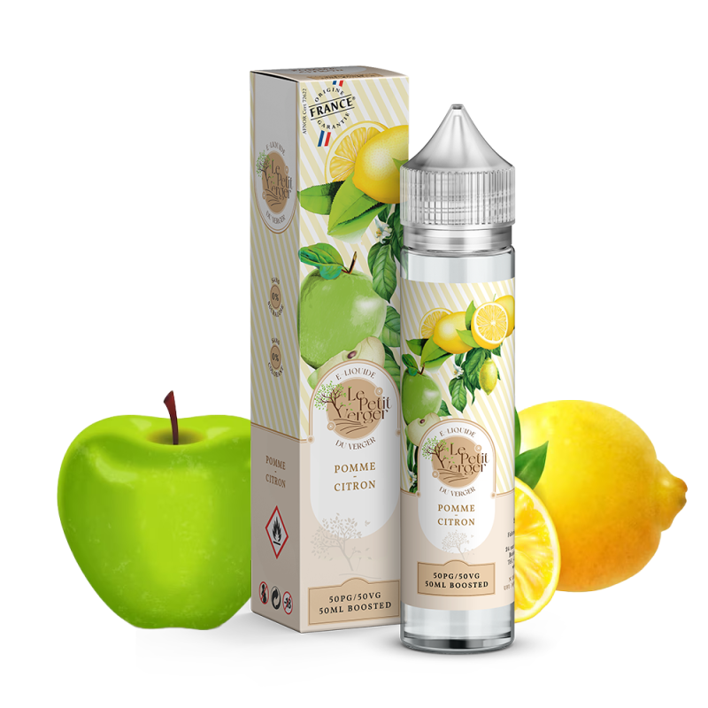 Pomme Citron 50ml (0mg) - Le Petit Verger by Savourea