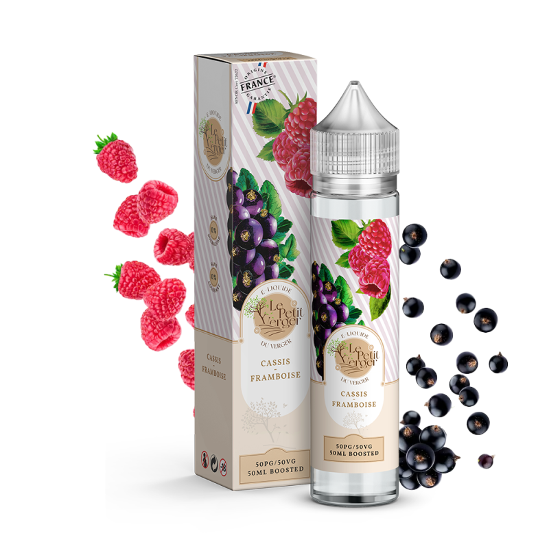 Cassis Framboise 50ml (0mg) - Le Petit Verger by Savourea