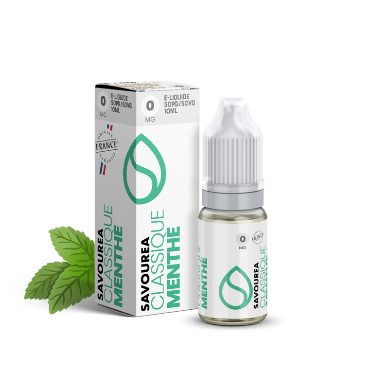 Menthe 10ml (12mg) - Classic Savourea