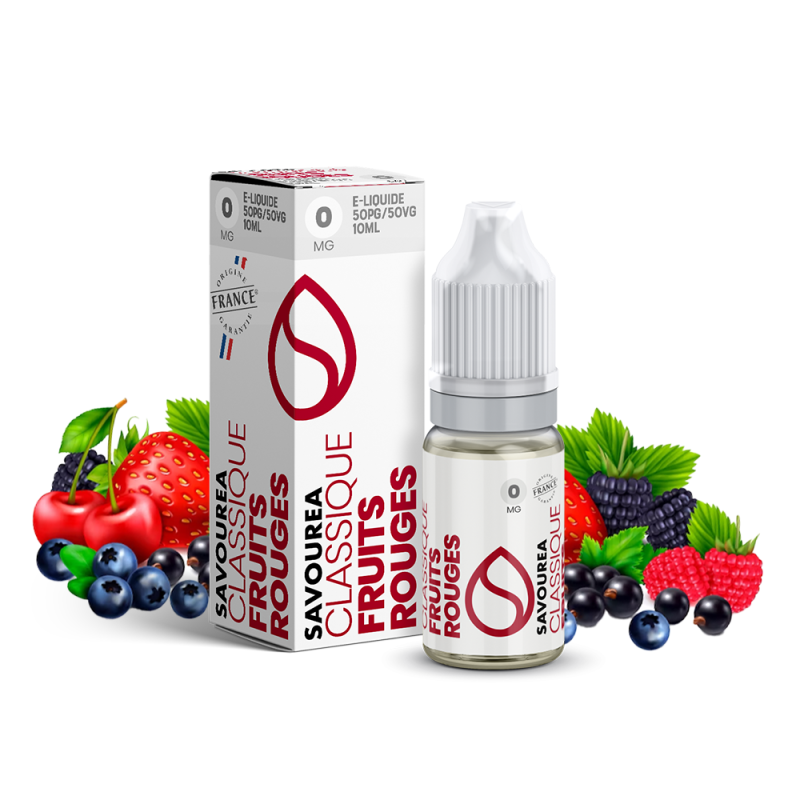 Fruits Rouges 10ml (12mg) - Classic Savourea