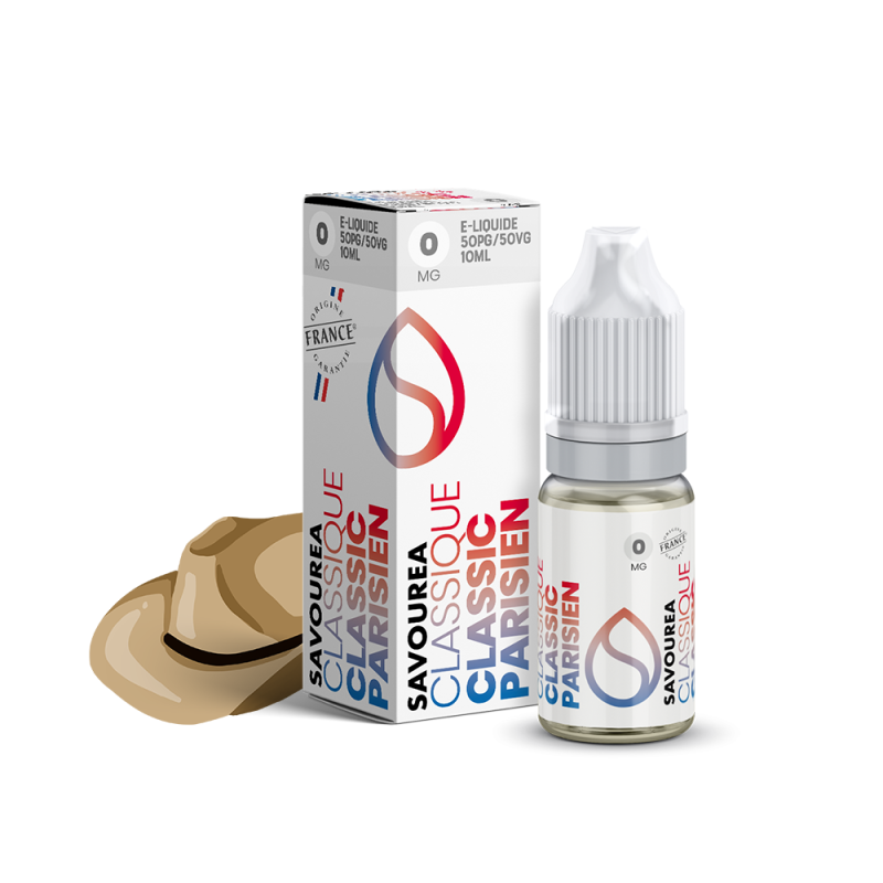 Classic Parisien 10ml (0mg) - Classic Savourea
