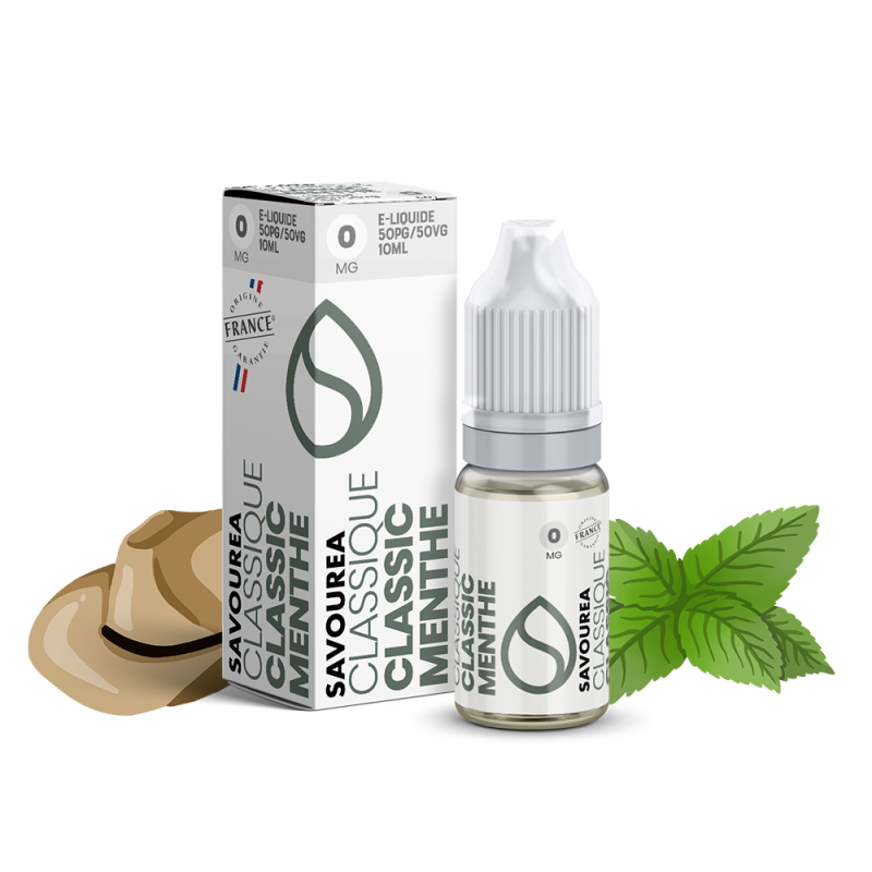 Classic Menthe 10ml (3mg) - Classic Savourea