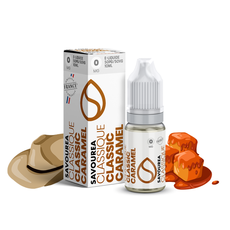 Classic Caramel 10ml (0mg) - Classic Savourea