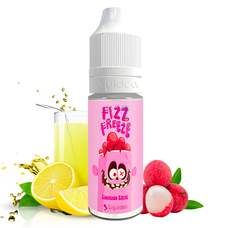 Limonade Litchi 10ml (3mg) - Fizz & Freeze by Liquideo