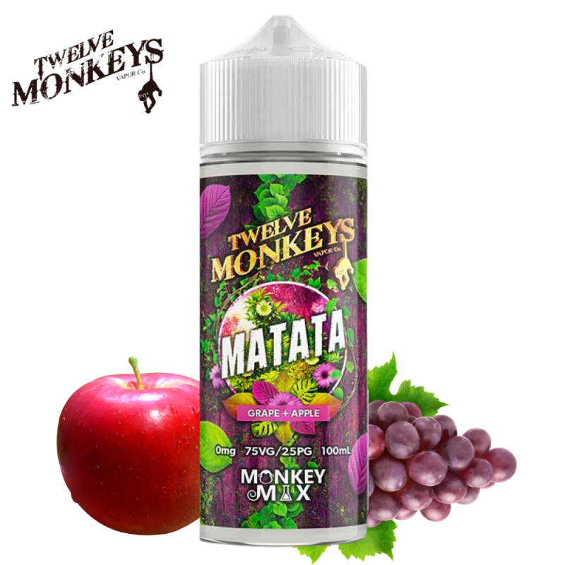 Matata 100ml (0mg) - 12 Monkeys