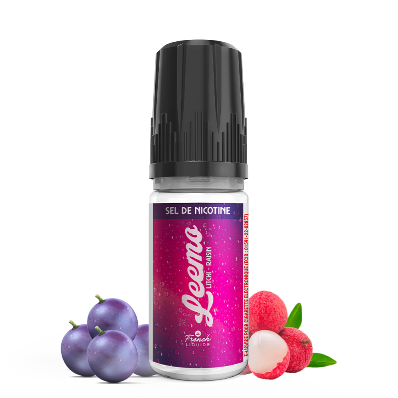 Leemo : Lychee Grape sel de nicotine 10ml (20mg) - Le French Liquide