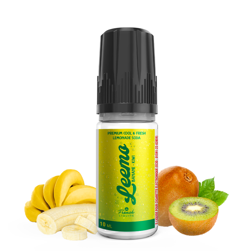 Banane Kiwi 10ml (3mg) - Leemo by Le French Liquide