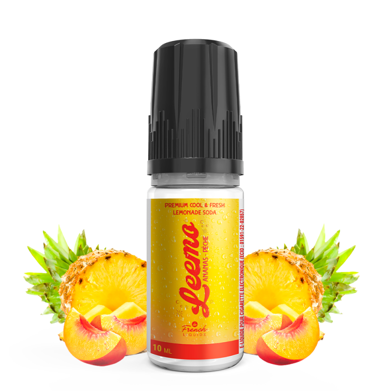 Ananas Pêche 10ml (6mg) - Leemo by Le French Liquide