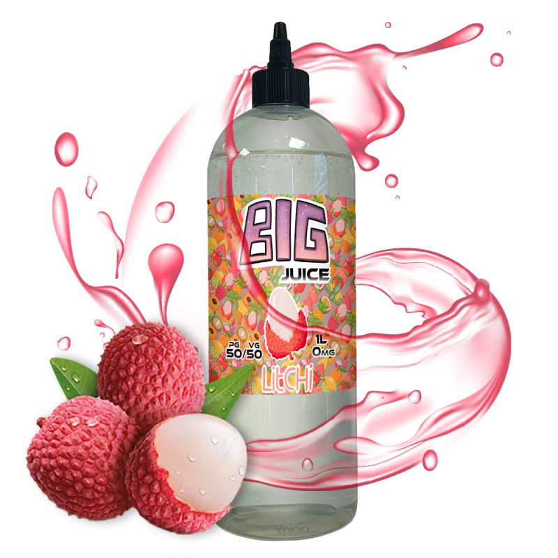 Litchi 1L (0mg) - Big Juice