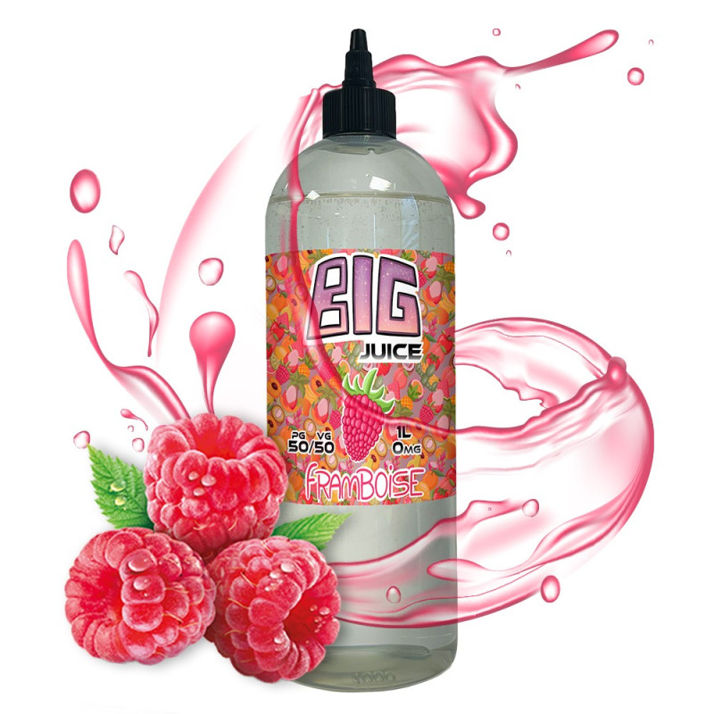 Framboise 1L (0mg) - Big Juice