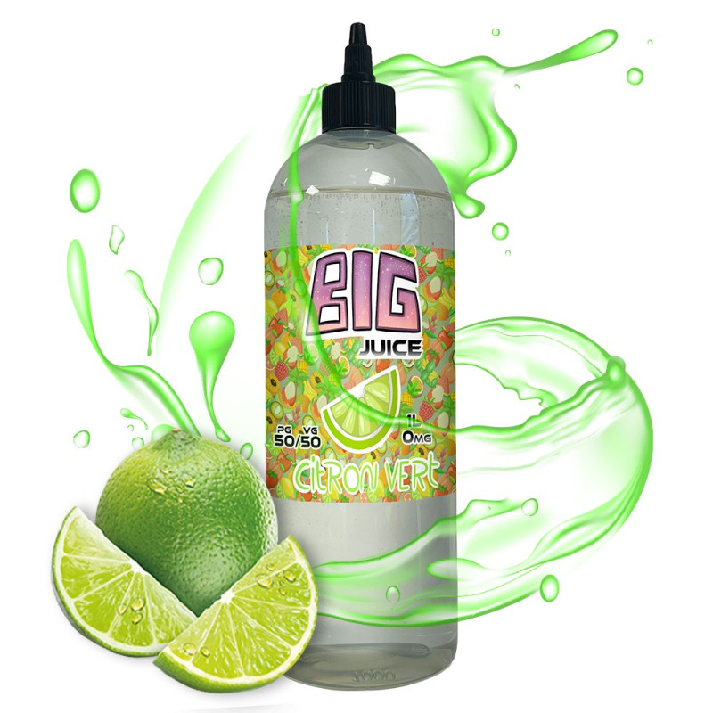 Citron Vert 1L (0mg) - Big Juice