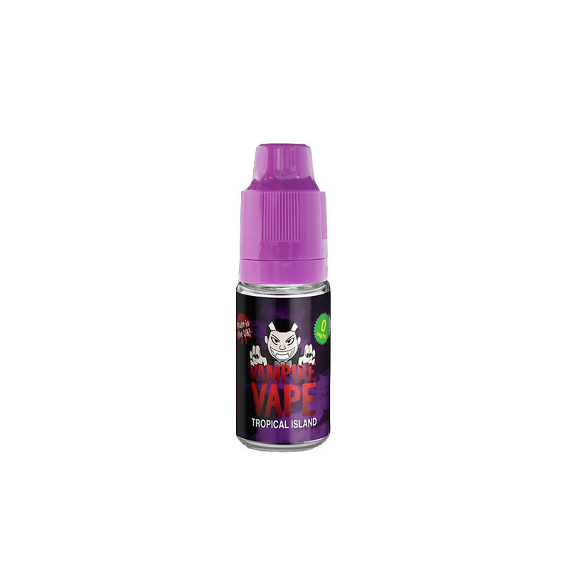 Tropical Island 10ml (Nicotine:06 mg/ml) - Vampire Vape