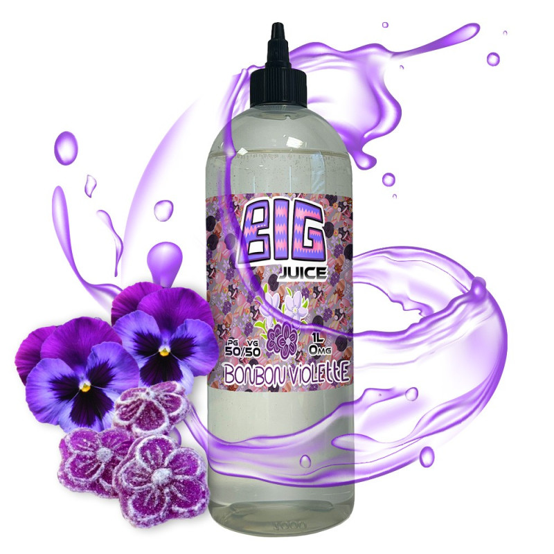 Bonbon Violette 1L (0mg) - Big Juice