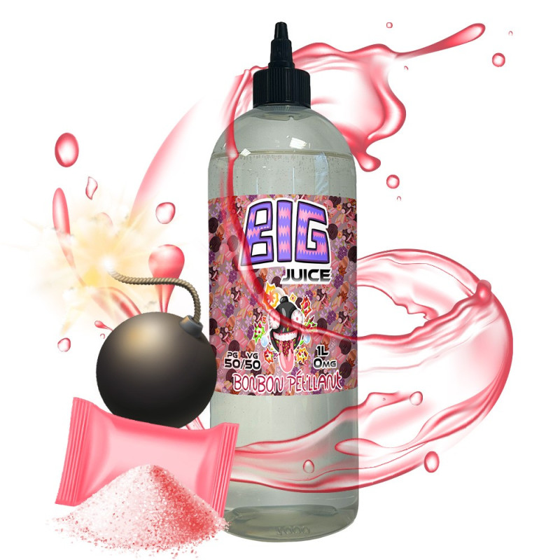 Bonbon Pétillant 1L (0mg) - Big Juice