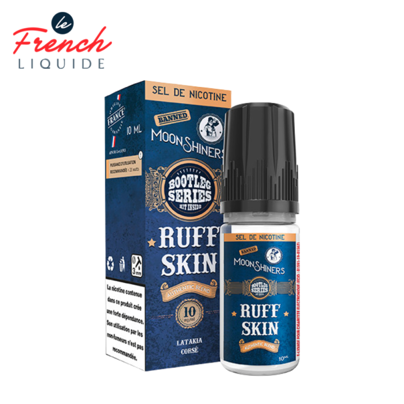 Moon Shiners : RuffSkin Nic Salt 10ml (10mg) - Le French Liquide