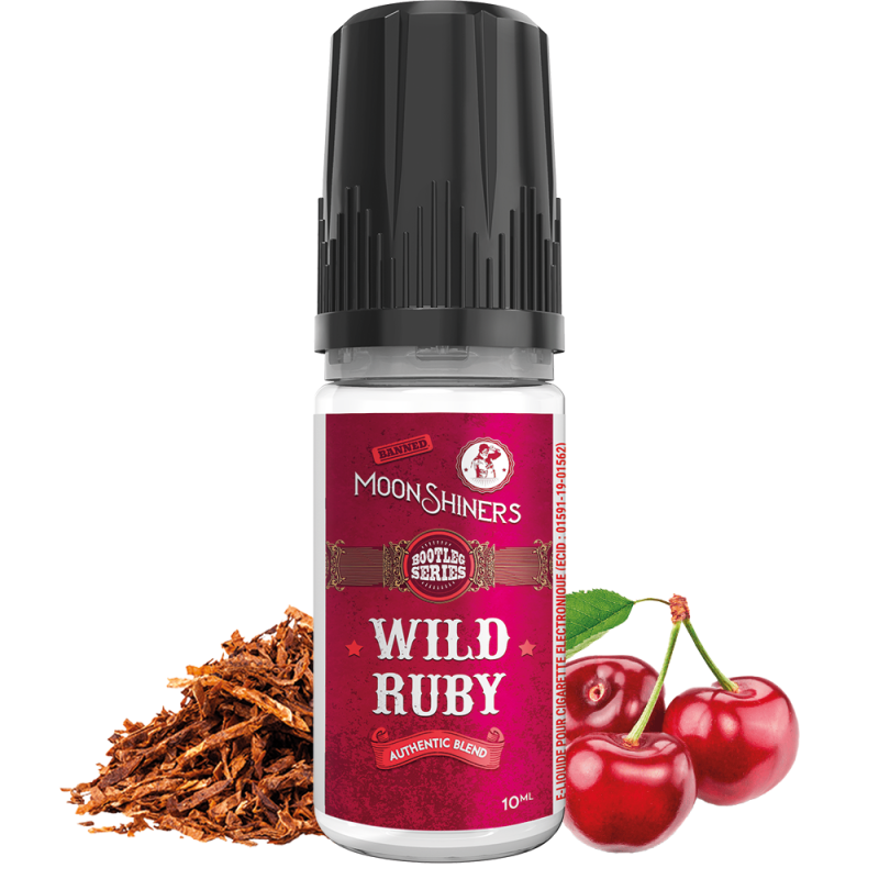Wild Ruby Authentic Blend 10ml (12mg) - Moon Shiners by Le French Liquide