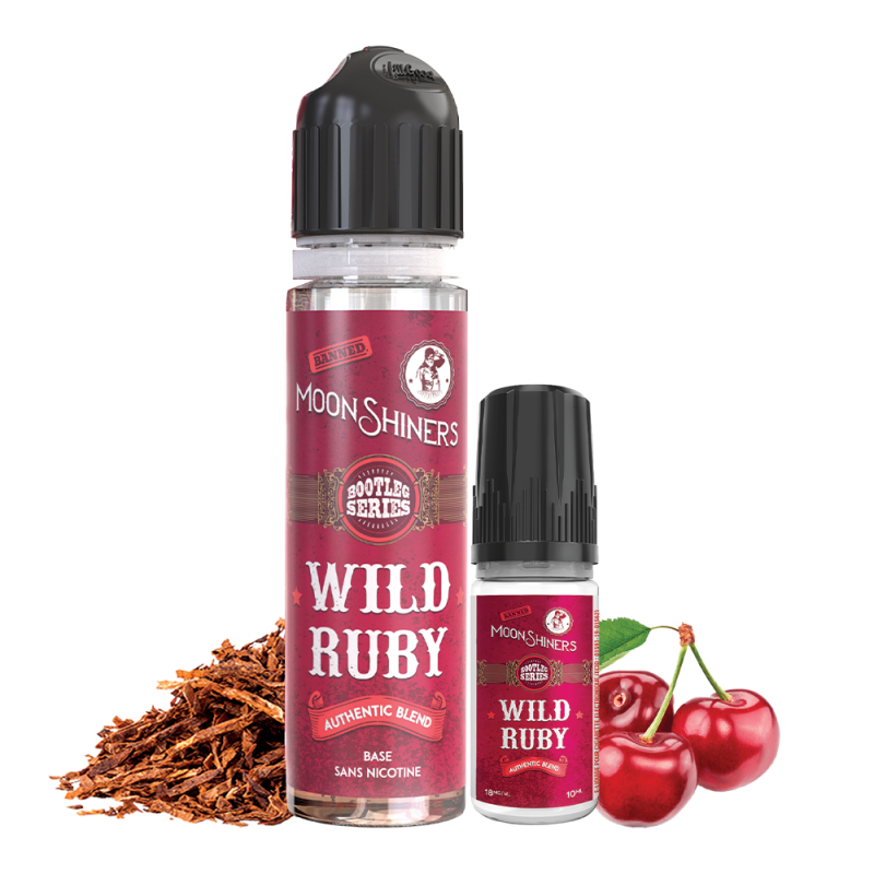 Wild Ruby Authentic Blend 60ml (6mg) - Moon Shiners by Le French Liquide