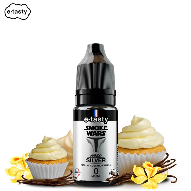 Mando Silver 10ml (0mg) - Smoke Wars by E.Tasty