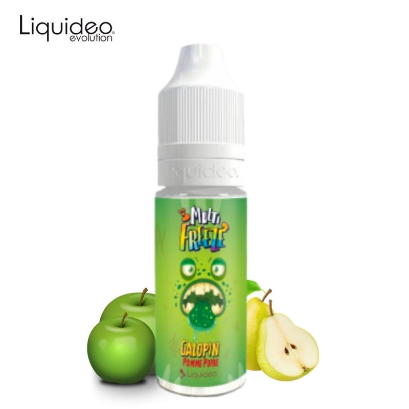 Galopin Pomme Poire 10ml (0mg) - Multifreeze by Liquideo