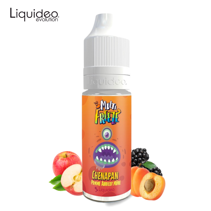 Chenapan Pomme Abricot Mûre 10ml (6mg) - Multifreeze by Liquideo
