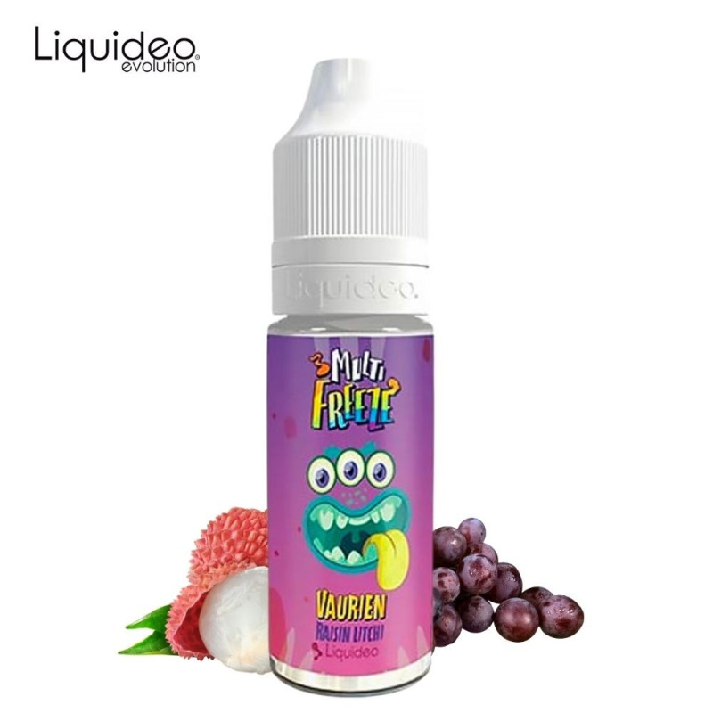 Vaurien Raisin Litchi 10ml (3mg) - Multifreeze by Liquideo