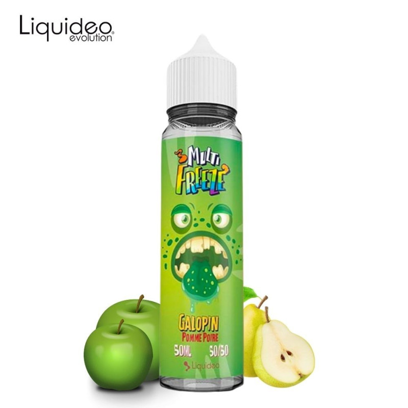 Galopin Pomme Poire 50ml (0mg) - Multifreeze by Liquideo