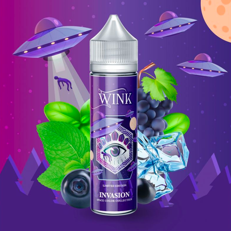 Invasion 50ml (0mg) - Wink by Made in Vape