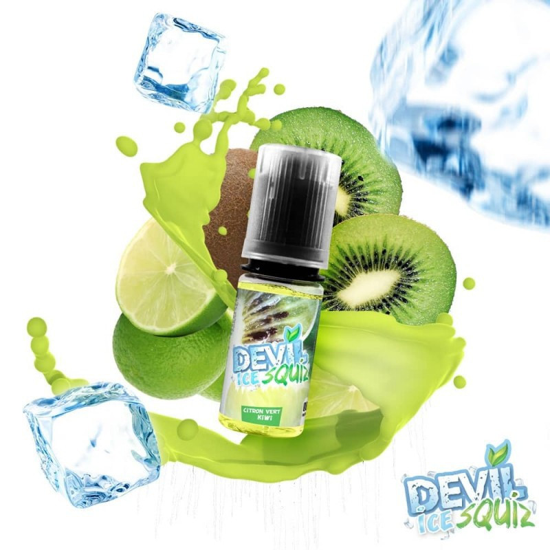 Citron vert Kiwi 10ml (12mg) - Avap Devil Squiz Ice