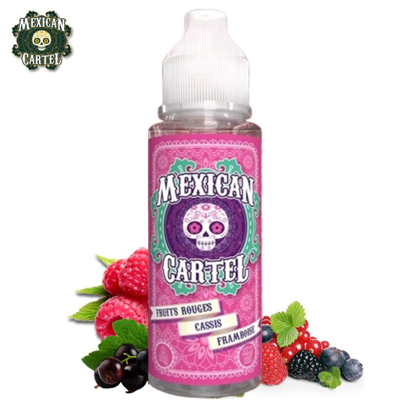 Fruits Rouges Cassis Framboise 100ml (0mg) - Mexican Cartel