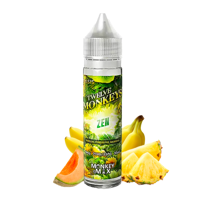 Zen 50ml (0mg) - Oasis by 12 Monkeys