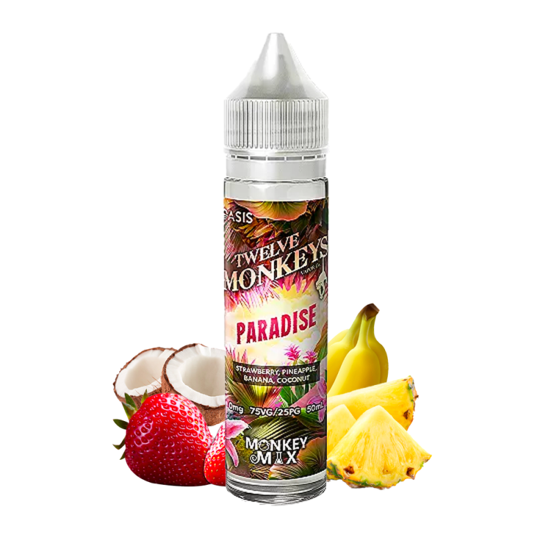 Paradise 50ml (0mg) - Oasis by 12 Monkeys