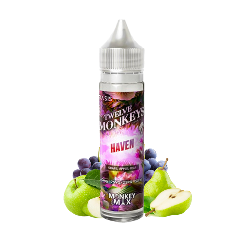 Haven 50ml (0mg) - Oasis by 12 Monkeys