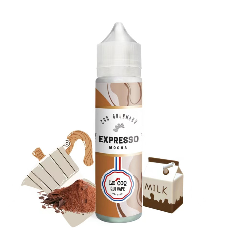 Expresso Mocha 50ml (0mg) - Le Coq Gourmand