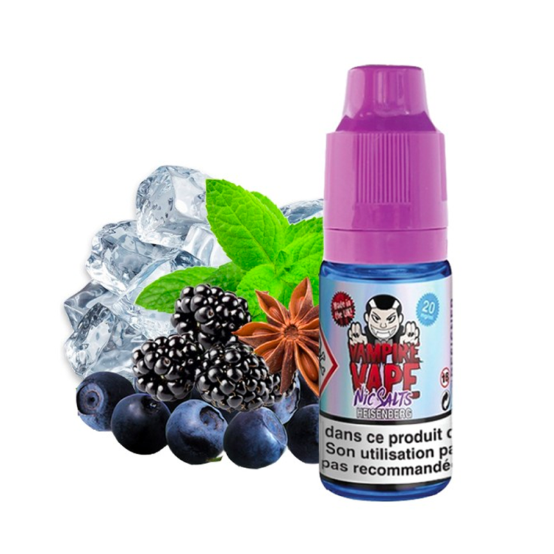Heisenberg Nic Salt 10ml (20mg) - Vampire Vape