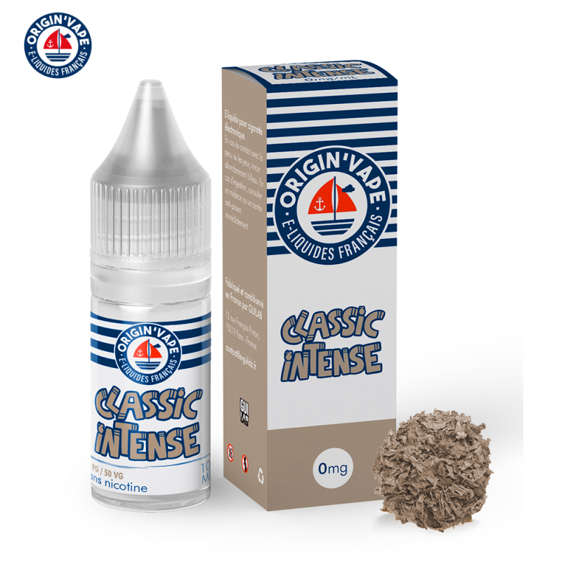 Classic Intense 10ml (Boite de 10) (16mg) - Origin'vape