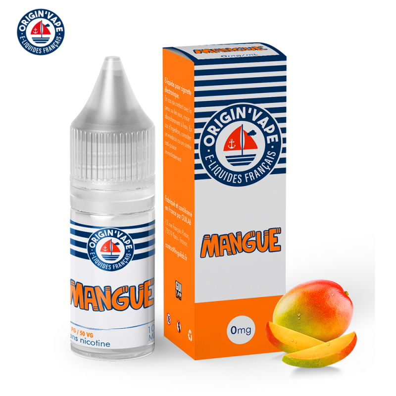 Mangue 10ml (Boite de 10) (12mg) - Origin'vape