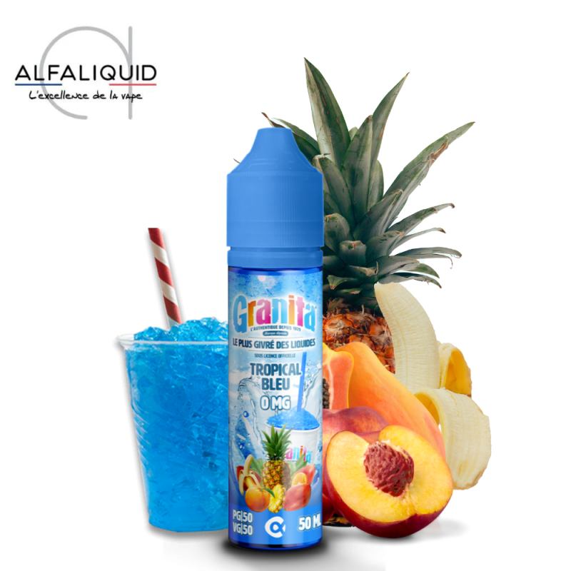 Tropical Bleu 50ml (0mg) - Granita