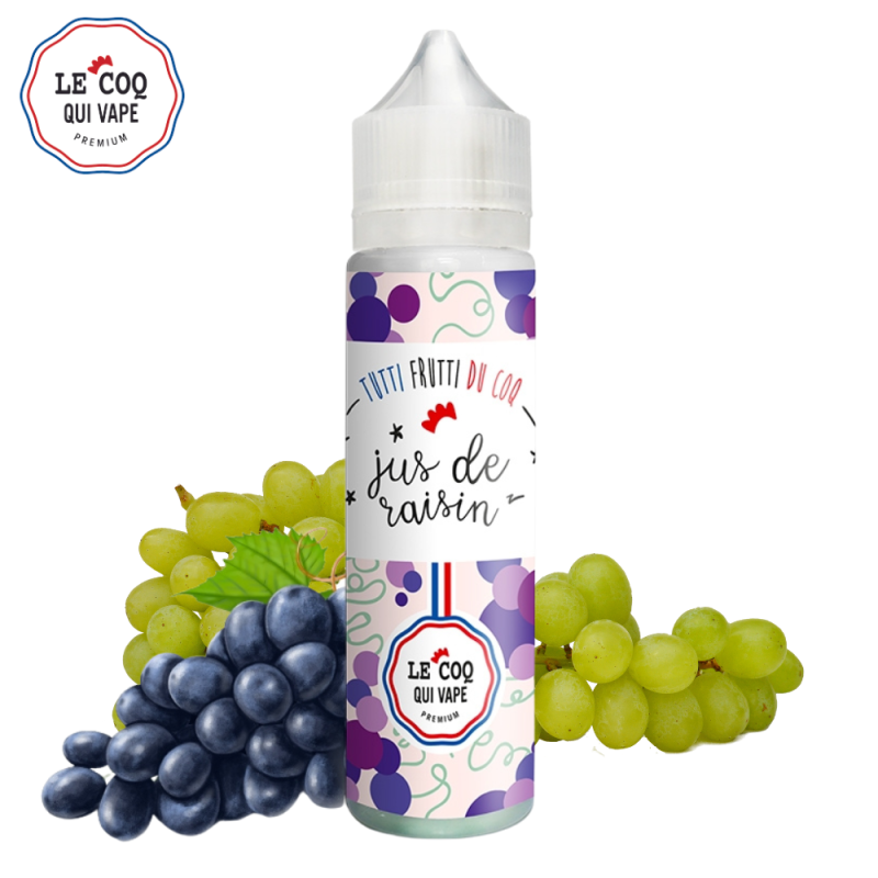 Jus de Raisin 50ml (0mg) - Tutti Frutti du Coq