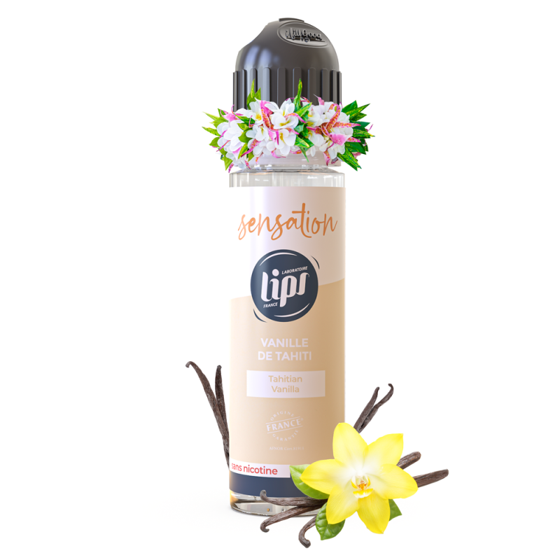 Vanille de Tahiti 50ml (0mg) - Sensation by Le French Liquide