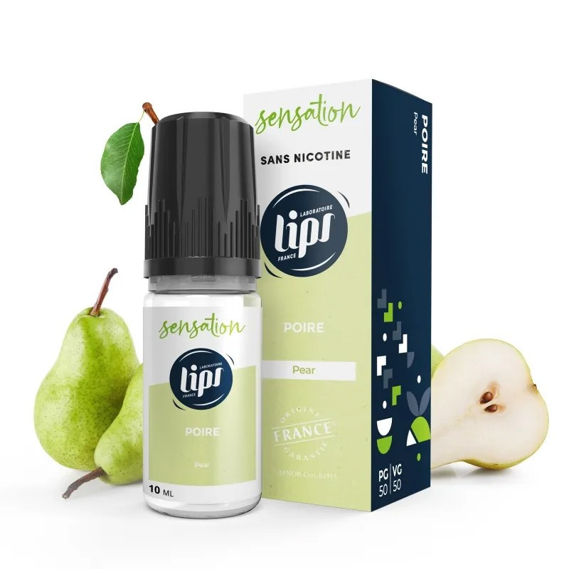 Poire 10ml (12mg) - Sensation by Le French Liquide